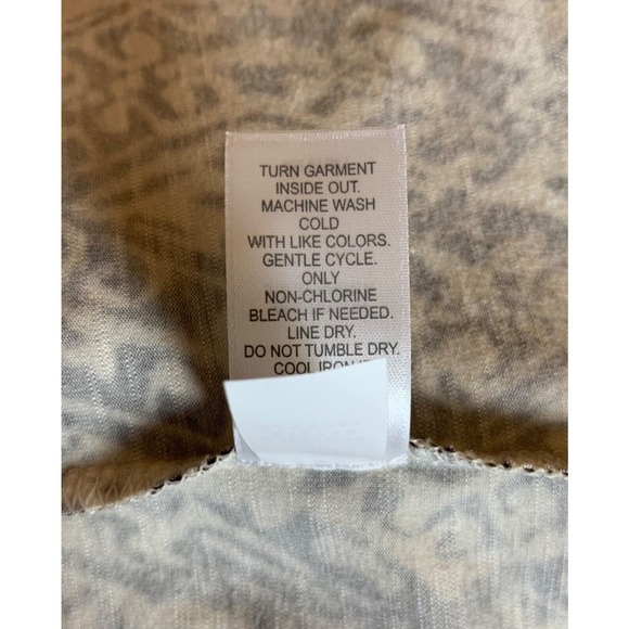 J.Jill Women's XSP Extra Small Petite Brown Boho With Pockets Soft Spring Dress - Picture 12 of 12